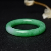 糯种翡翠圆镯-红掌柜