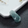 缅甸糯冰种翡翠葫芦吊坠-红掌柜