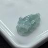 缅甸天然糯冰种浅绿翡翠吊坠-红掌柜