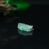 天然糯冰种浅绿翡翠貔貅吊坠-红掌柜