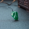 糯种翡翠金枝玉叶吊坠-红掌柜