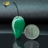 缅甸天然翡翠辣椒吊坠-红掌柜