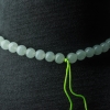 糯冰种浅绿翡翠项链-红掌柜