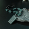 天然糯种蓝绿翡翠辰龙吊坠-红掌柜