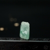 天然糯冰种飘翠翡翠子鼠吊坠-红掌柜