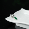 18K翠绿翡翠水滴吊坠-红掌柜