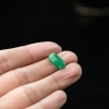 缅甸天然糯种翠绿翡翠戒面-红掌柜