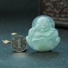 糯冰种晴水翡翠吊坠-红掌柜