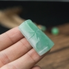 缅甸翡翠节节高升吊坠-红掌柜
