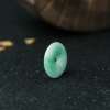 天然缅甸糯种翡翠平安扣吊坠-红掌柜