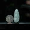 糯冰种翡翠福豆-红掌柜