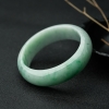 天然糯种飘花翡翠手镯-红掌柜