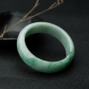 缅甸糯种飘花翡翠手镯-红掌柜