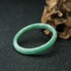 豆种豆绿翡翠手镯-红掌柜