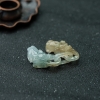 天然糯冰种俏色翡翠貔貅吊坠-红掌柜