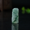 缅甸天然飘花翡翠节节高升吊坠-红掌柜