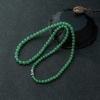 缅甸天然豆绿翡翠项链-红掌柜