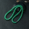 缅甸天然阳绿翡翠项链-红掌柜