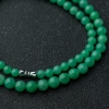 缅甸天然糯种翡翠项链-红掌柜