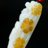 缅甸天然糯种翡翠梅花吊坠-红掌柜