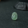 缅甸天然冰种飘翠翡翠吉祥如意吊坠-红掌柜
