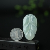 糯冰种翡翠大业有成吊坠-红掌柜