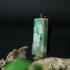天然糯种飘翠翡翠禅悟吊坠-红掌柜