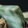 缅甸天然糯种飘翠翡翠吊坠-红掌柜