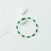 缅甸天然糯种翠绿翡翠手镯-红掌柜