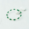 天然糯种翠绿翡翠手镯-红掌柜