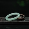 糯种飘翠翡翠童镯-红掌柜