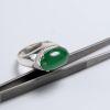 翠色翡翠戒面 - 红掌柜珠宝
