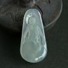 缅甸A货天然冰种翡翠罗汉吊坠 - 红掌柜