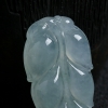 缅甸天然冰糯种飘花翡翠挂件-红掌柜