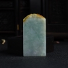 糯种浅绿翡翠一帆风顺-红掌柜
