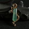 糯冰种晴水翡翠吊坠 - 红掌柜