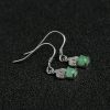 天然翡翠耳坠-红掌柜
