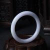 春色翡翠圆条手镯-红掌柜