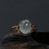 银镶冰种晴水翡翠戒指-红掌柜