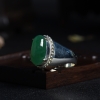 阳绿翡翠戒面-红掌柜