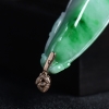 糯种翠绿翡翠福瓜吊坠 - 红掌柜