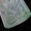 飘蓝花翡翠普贤菩萨吊坠-红掌柜