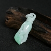 糯种翡翠佛手吊坠-红掌柜