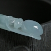 缅甸冰糯种翡翠玉兰花吊坠 - 红掌柜