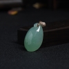天然冰糯种浅绿翡翠福瓜吊坠-红掌柜