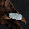 缅甸天然糯冰种翡翠葫芦吊坠-红掌柜