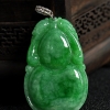 缅甸翡翠葫芦吊坠-红掌柜
