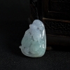 糯种飘翠翡翠洪福齐天吊坠-红掌柜