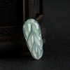 天然糯冰种浅绿翡翠金枝玉叶吊坠-红掌柜