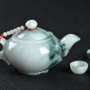 翡翠把把壶摆件-红掌柜
